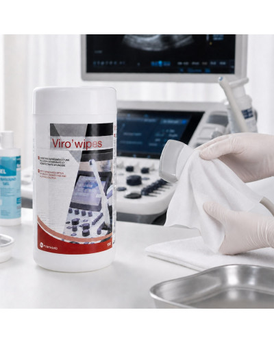 Lingettes désinfectantes pour sondes Viro'Wipes Steridis | Socimed