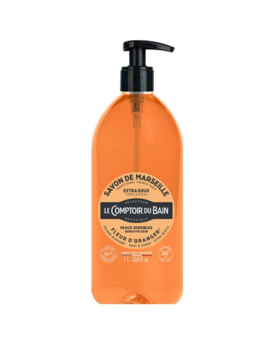 Savon traditionnel de Marseille Gilbert 1L lavage fréquent | Socimed