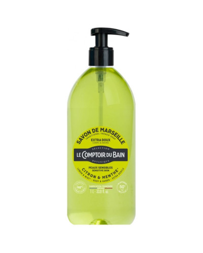 Savon traditionnel de Marseille Gilbert 1L lavage fréquent | Socimed
