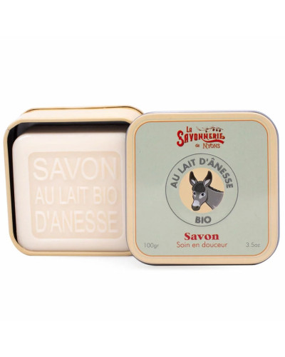 Savon au lait d'ânesse Bio Savonnerie de Nyons anti-âge | Socimed