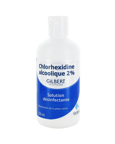 Chlorhexidine alcoolique 2% Gilbert isopropanol 70% | Socimed