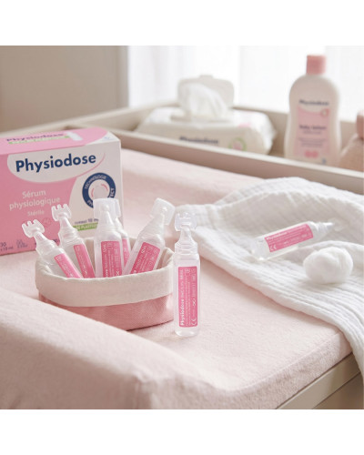 Physiodose sérum physiologique stérile NaCl 0,9% Gilbert | Socimed
