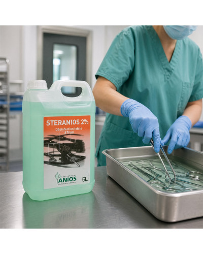Désinfection totale à froid Steranios 2% Anios | Socimed