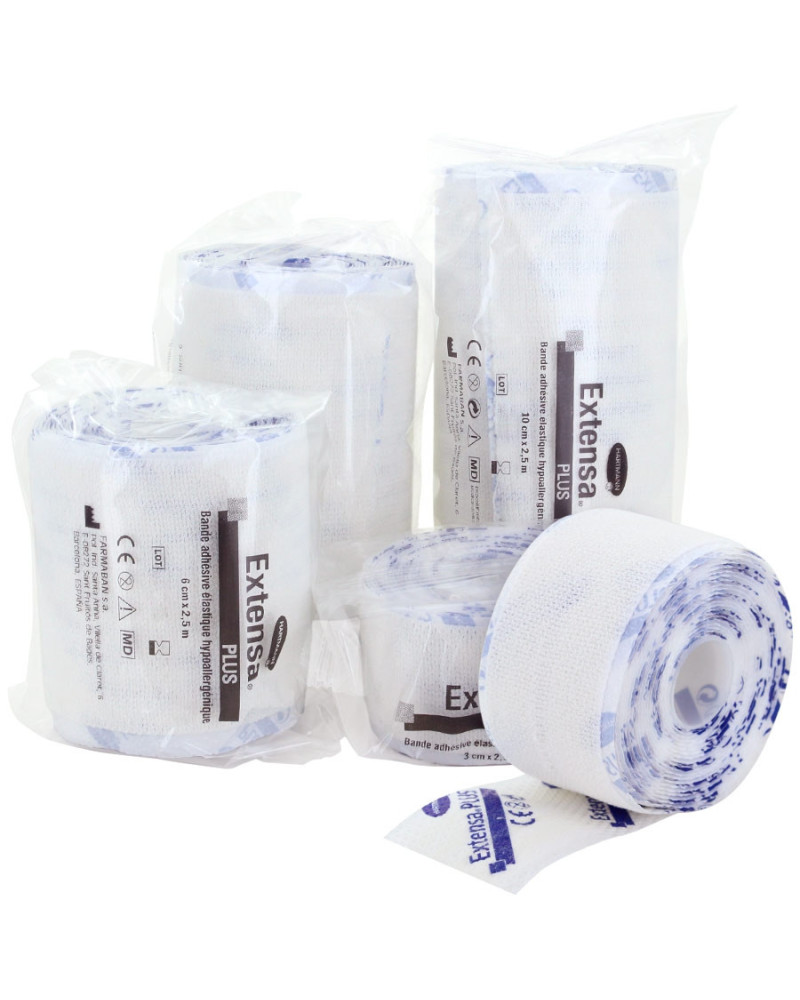 Bande adhésive Extensa Plus Hartmann coton sans latex | Socimed