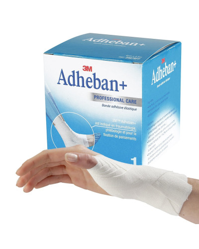 Bandes adhésives Adheban Plus 3M contention souple | Socimed