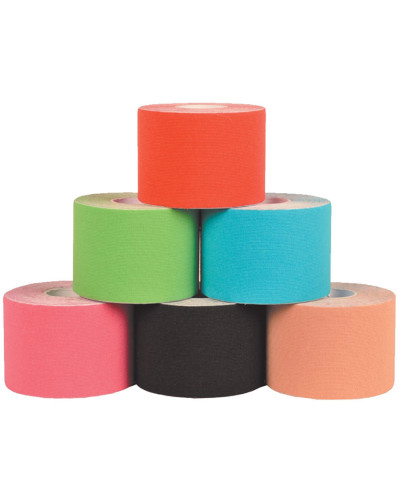 Bande de taping kinésiologie Gima 5 cm couleurs unies | Socimed