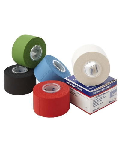 Bande de maintien non élastique Leukotape Classic Tensosport | Socimed