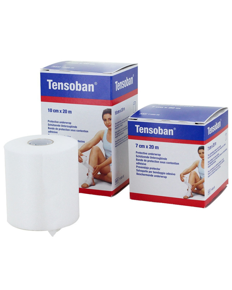 Bande de mousse Tensoban Tensosport sous contention | Socimed