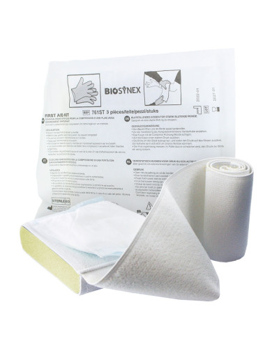 Coussin compressif hémostatique Biosynex hémorragies | Socimed