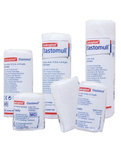 Bande de fixation extensible Elastomull Leukoplast coton | Socimed