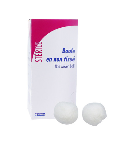 Boules en non-tissé stériles Euromedis T20 viscose polyester | Socimed