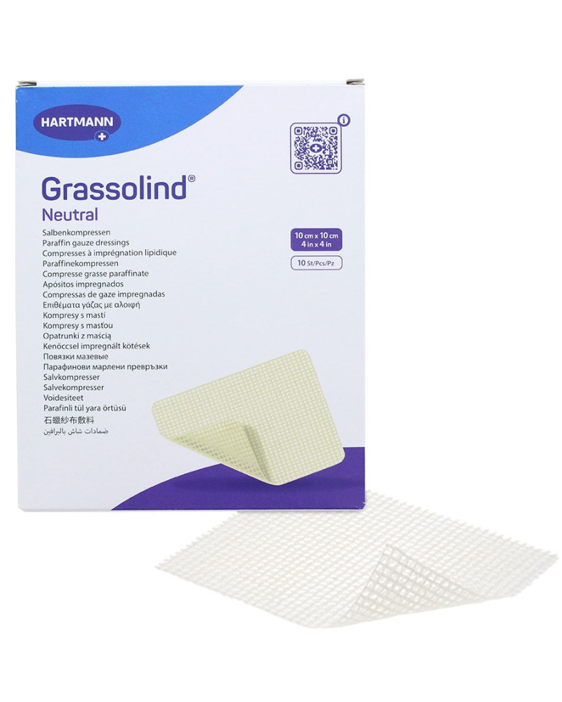 Pansements gras stériles Grassolind neutral Hartmann | Socimed