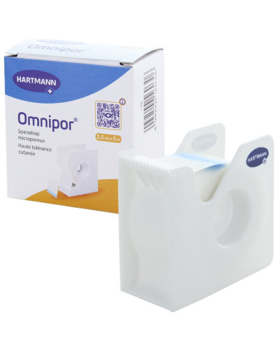 Sparadrap Omnipor Hartmann microporeux non-tissé dévidoir | Socimed