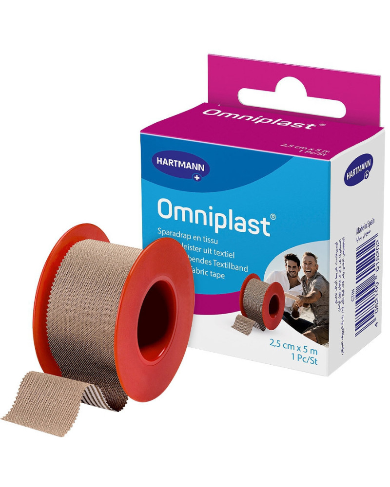 Sparadrap en tissu Omniplast Hartmann fixation résistante | Socimed