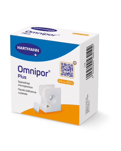 Sparadrap Omnipor Plus Hartmann microporeux non-tissé | Socimed