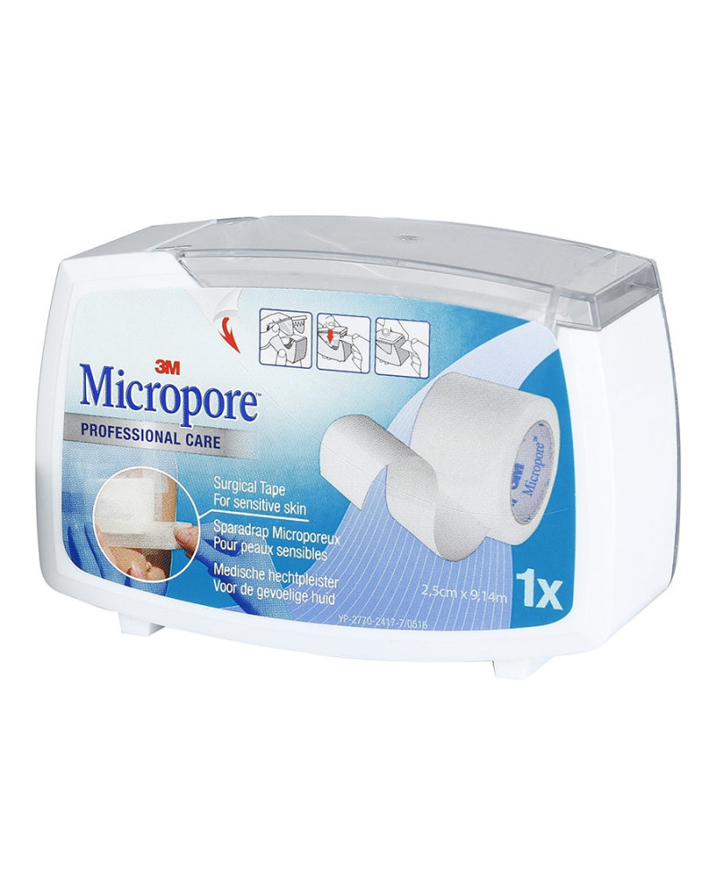 Micropore 3M sparadrap dévidoir hermétique microporeux | Socimed