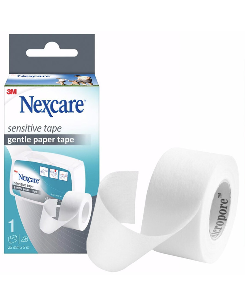 Sparadrap Sensitive Tape Nexcare 3M peaux délicates | Socimed