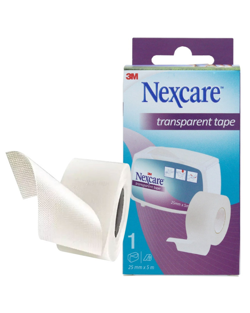 Sparadrap Transparent Tape Nexcare 3M résistant à l'eau | Socimed