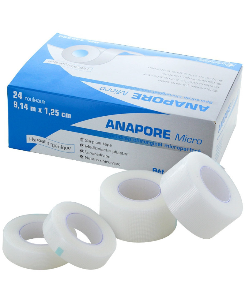 Sparadrap Anapore Micro sans dévidoir Euromedis microperforé | Socimed