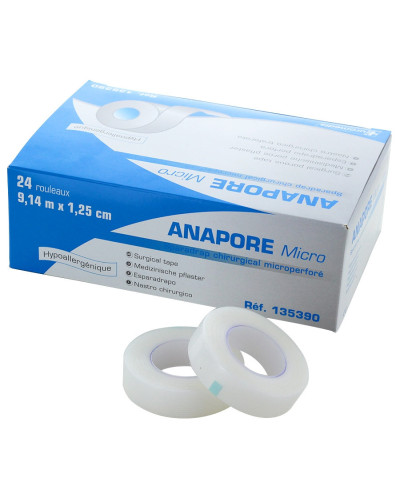 Sparadrap Anapore Micro sans dévidoir Euromedis microperforé | Socimed