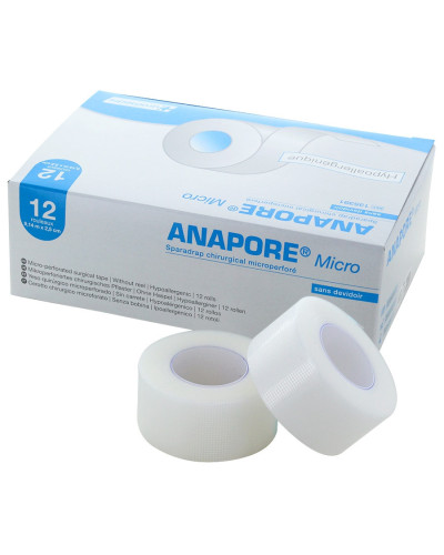 Sparadrap Anapore Micro sans dévidoir Euromedis microperforé | Socimed