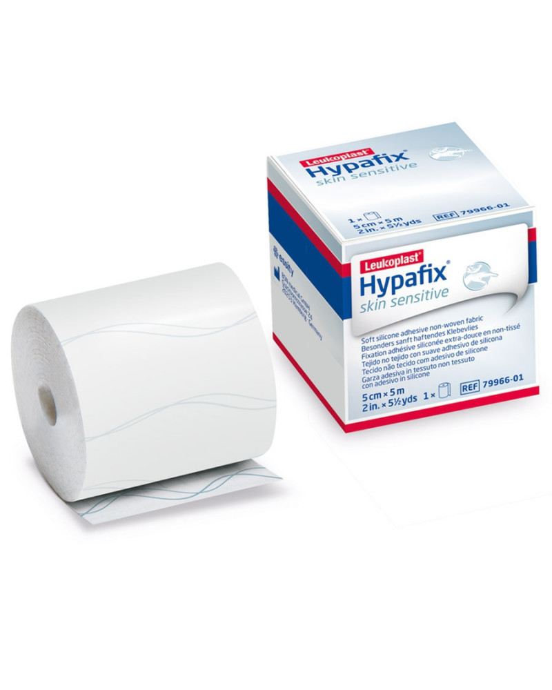 Bande adhésive siliconée Hypafix Skin Sensitive Leukoplast | Socimed