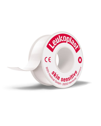 Sparadrap siliconé Leukoplast Skin Sensitive réajustable | Socimed