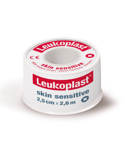 Sparadrap siliconé Leukoplast Skin Sensitive réajustable | Socimed