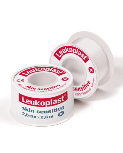 Sparadrap siliconé Leukoplast Skin Sensitive réajustable | Socimed