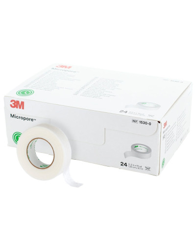 Sparadrap Micropore 3M microporeux hypoallergénique blanc | Socimed