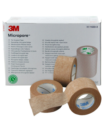 Micropore 3M sparadrap couleur chair microporeux | Socimed