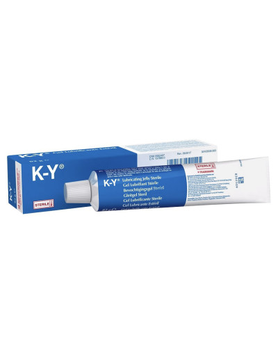 Gel lubrifiant K-Y stérile hydrosoluble tube de 82 g | Socimed