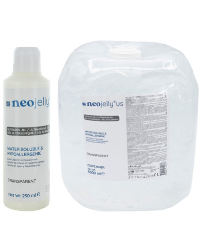 Gel ultrasonique transparent pour échographie NeoJelly US | Socimed