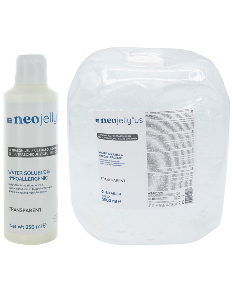 Gel ultrasonique transparent pour échographie NeoJelly US | Socimed