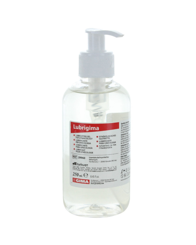Gel lubrifiant Lubrigima GIMA transparent sans spermicide | Socimed