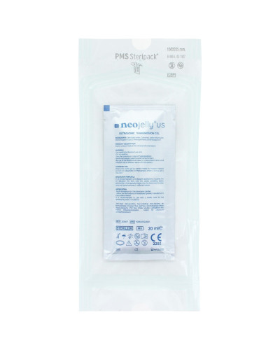 Gel échographie stérile NeoJelly US sachet 20 ml boîte de 48 | Socimed