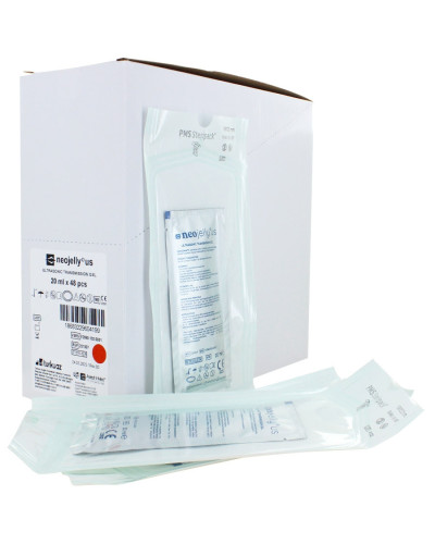 Gel échographie stérile NeoJelly US sachet 20 ml boîte de 48 | Socimed