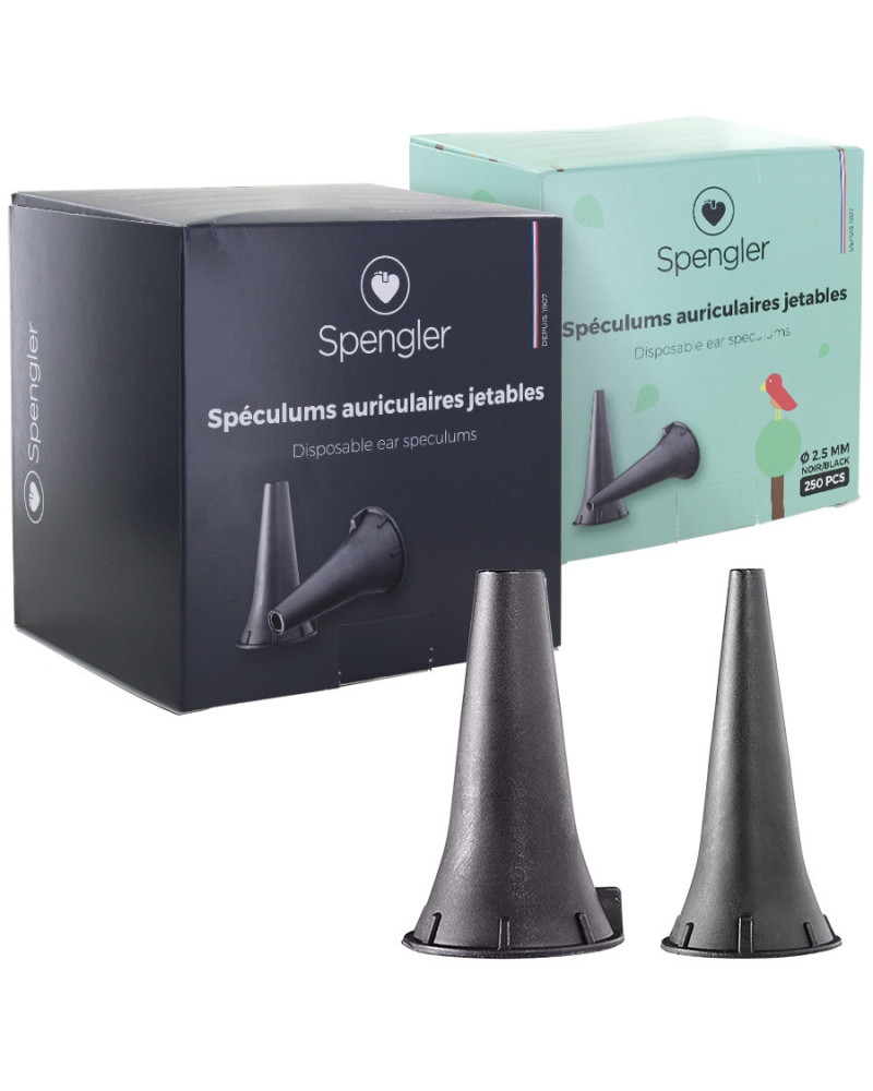 Spéculums auriculaires usage unique Spengler boîte de 250 | Socimed