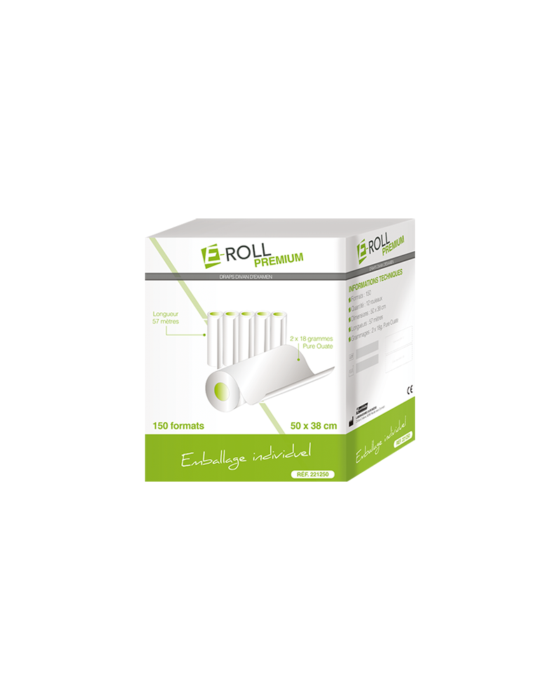 Drap d’examen E-ROLL premium 150 formats 50x38 | SOCIMED