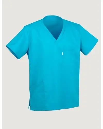 Top Col V Zara Rouge - Taille M - Occasion Très Bon État - Vêtement Femme Basique
