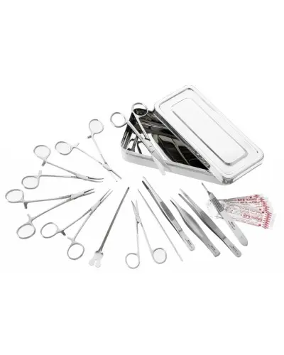 Kit D'instruments Chirurgicaux De Qualité Supérieure - Ensemble De 54 Pièces Pour Chirurgies Mineures