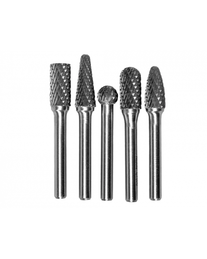 10 Fraises Carbure Tungstène 0.7mm Revêtues Titane QUARKZMAN - Queue 3.175mm Pour PCB Et CNC
