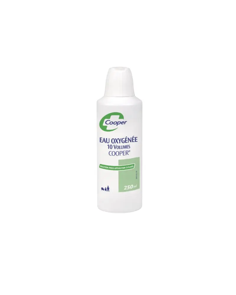 Eau oxygénée 10 volumes Cooper Flacon de 250ml — free download