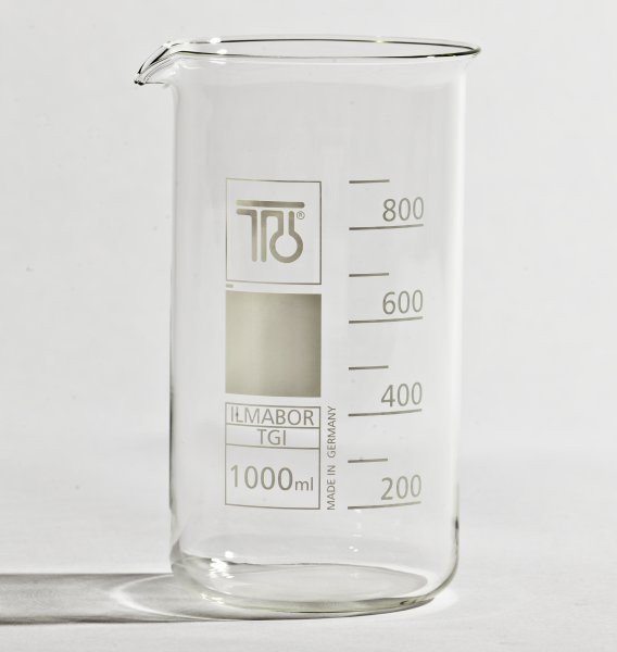 Bécher forme haute en verre - 1000 ml